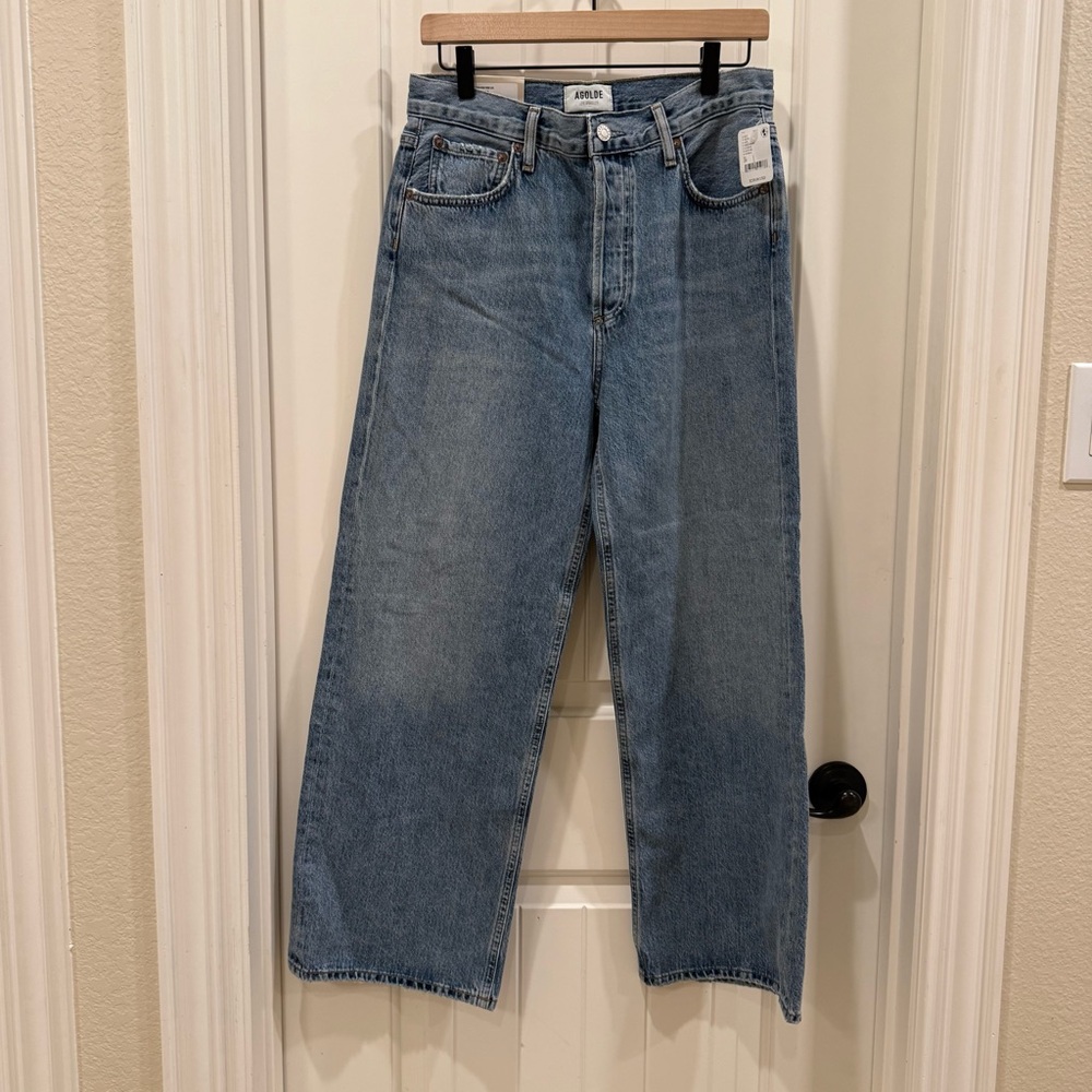 AGOLDE Ren High-Rise Wide-Leg Jeans Disclosure - Picture 2 of 7